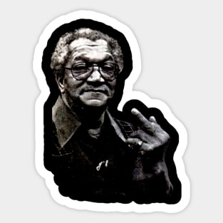 Fred Sanford Middle Finger Sticker